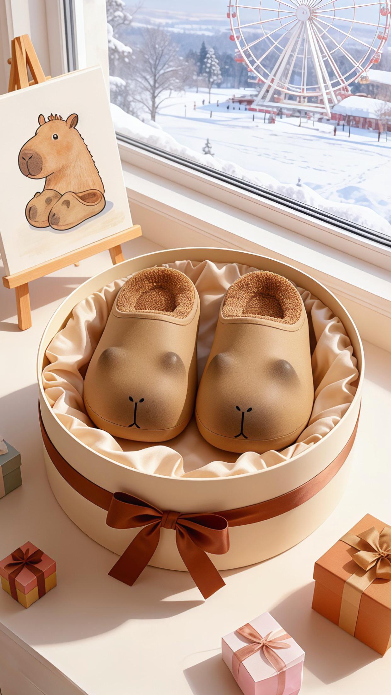 #又是跟着人类幼崽学穿搭的一天 #秋冬穿搭新鲜感在线 #儿童棉拖鞋 #可爱拖鞋 #很哇塞的鞋子@抖加🔥上热门🔥dou+🔥热点宝 @DOU+上热门