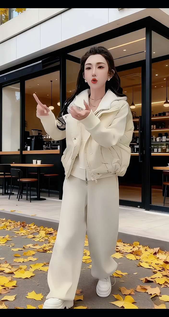 #大码女装 #加绒保暖 #高级感穿搭 #时尚洋气 #显瘦穿搭