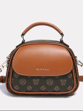 香港名奴MINGNU拼色轻奢时尚百搭斜跨潮单肩手提包【轩】#包包推荐 #包包种草 #小众包包 #轻奢包包推荐 #时尚美包