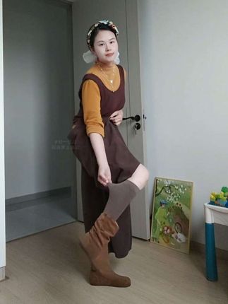 终于找到一款可以让你轻松拥有漫画腿的压力小腿袜了!高弹舒适的面料,穿上后不会觉得勒,很舒服,怎么搭都好看 #百搭时尚 #压力小腿袜 #长筒袜 #弹力袜 #显瘦显高显腿长