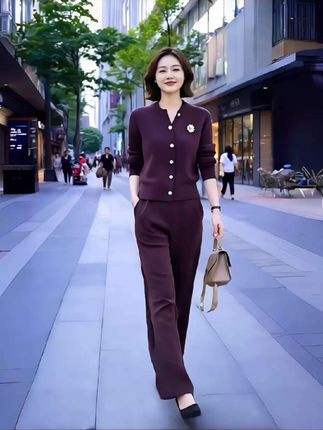#初秋一周不重样穿搭 #早秋气质套装 #秋日穿搭 #说好的随便穿穿去看秀 #小个子秋冬穿搭