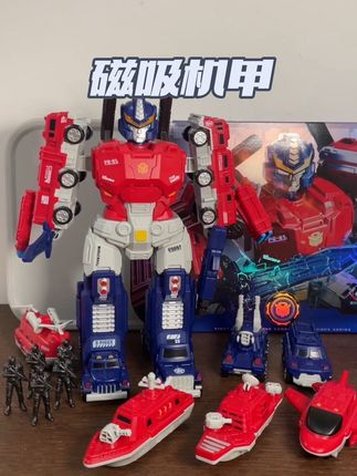 暑假给孩子这么一套玩具!省妈🥰#变形金刚 #拼装模型 #男孩玩具 #变形玩具 #玩具推荐