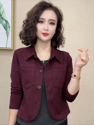 2025秋季新款气质时尚洋气简约纯色设过感翻颔假两凭上衣生假 2025秋季新款气质时尚洋气简约纯色设过感翻颔假两凭上衣生假两件上衣#秋季新款#气质洋气上衣#爆款热卖中 #休闲舒适