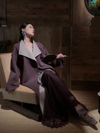 一整个把‘贵气松弛感’焊在身上!遮肉又显瘦,出门秒变国风大小姐。#来双11解锁秋冬本命穿搭 #大小姐穿搭 #秋冬都市硬核穿搭 #高级感穿搭 #显瘦穿搭