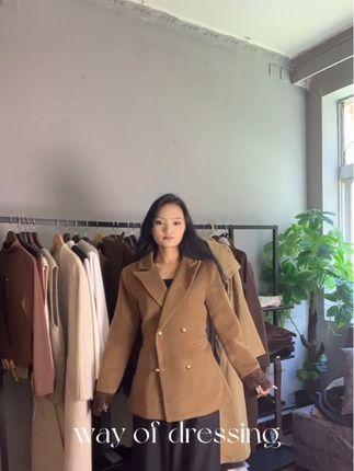 短款椅子外套超级好看#服装人