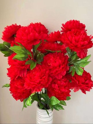 #创作灵感 仿真花富贵牡丹花假花绢花5头大花家居客厅摆放花落地婚庆装饰花#牡丹花#仿真花 #装饰摆件 #超便宜超划算