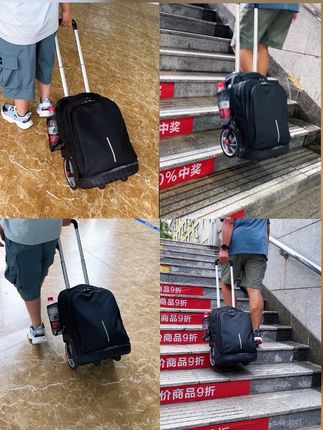 #原创视频 #好物分享 #拉杆旅行箱耐磨 #学生书包 #拉杆书包