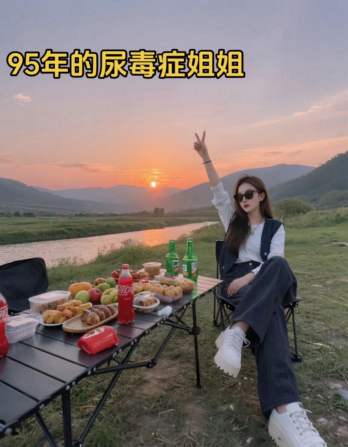 和朋友在一起很开心 庆幸自己生病后 还有朋友在身边 #户外露营 #风景素材大自然 #拍照圣地
