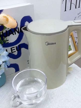 #高颜值#电热水壶 家用美的热水壶,大容量又防烫,全自动设计
