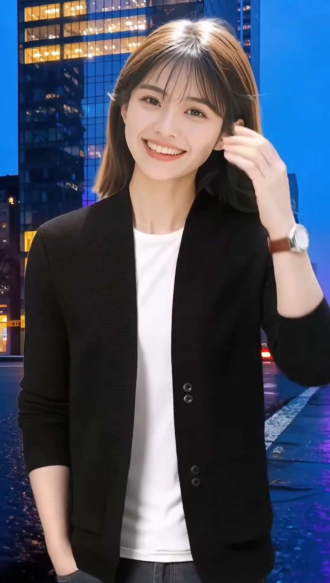 #男士开衫外套 #纯色外套#针织开衫 #罗蒙男装 #春秋穿搭