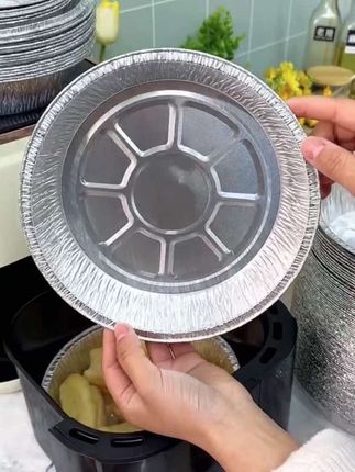如果你家有空气炸锅,那这个空气炸锅专用锡纸盘你一定用得上#厨房好物 #厨房好帮手 #空气炸锅美食 #锡纸盘 #空气炸锅专用锡纸盘