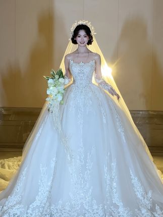 婚礼上做森系~真的超美!#婚礼现场#穿上婚纱的样子 #新娘跟妆 #化妆造型分享 #这也太好看了