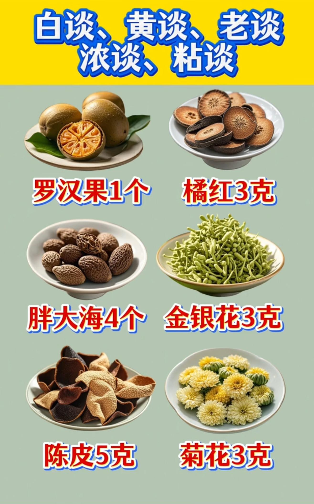 嗓子不干净的,看过来#罗汉果常见搭配#健康养生#涨知识