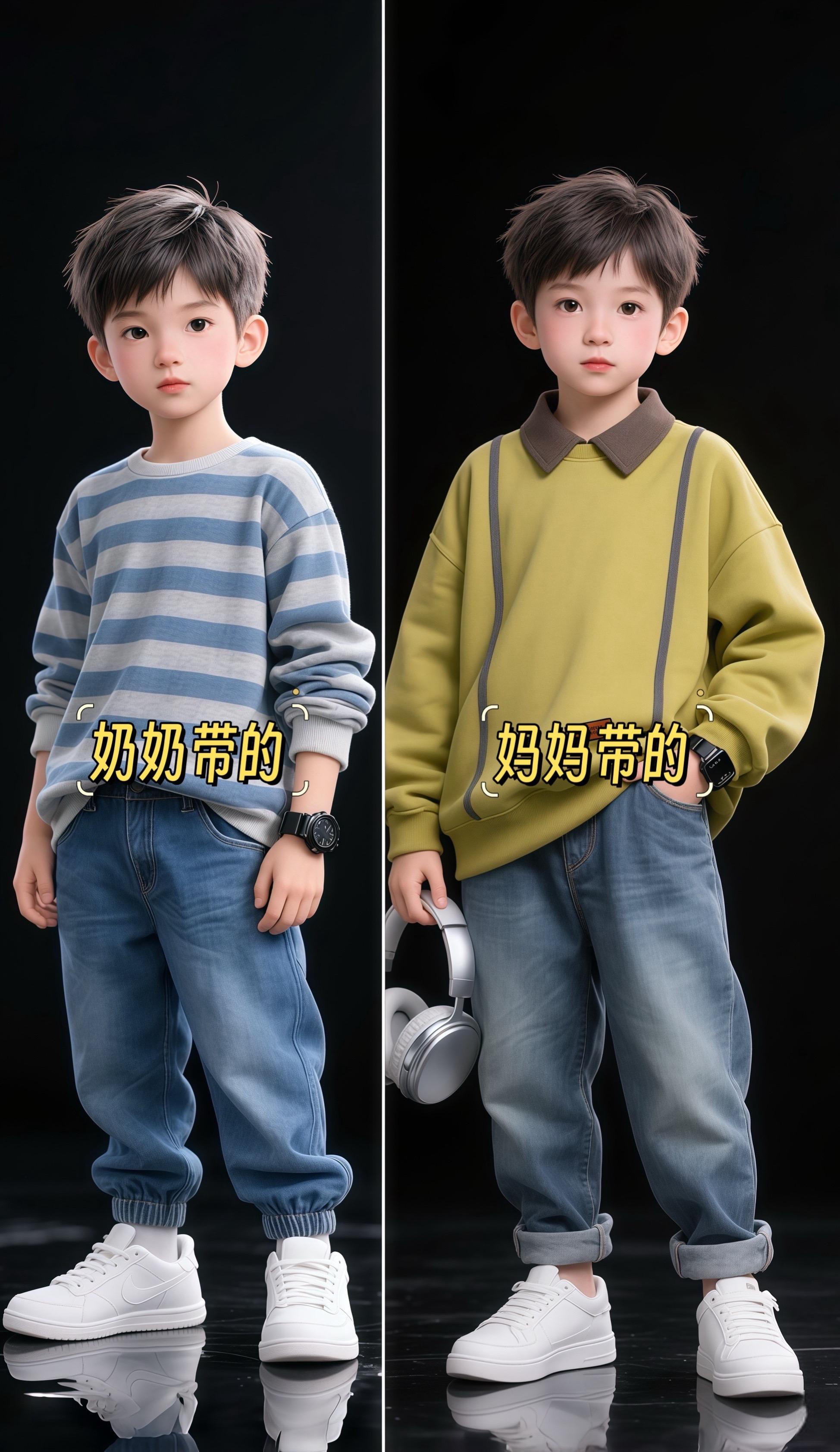 #轻松拿捏慵懒风穿搭 #男童穿搭 #潮童穿搭 #被秋日氛围感穿搭拿捏了 #早秋穿搭三分钟出门不是梦 @抖加🔥上热门🔥dou+🔥热点宝