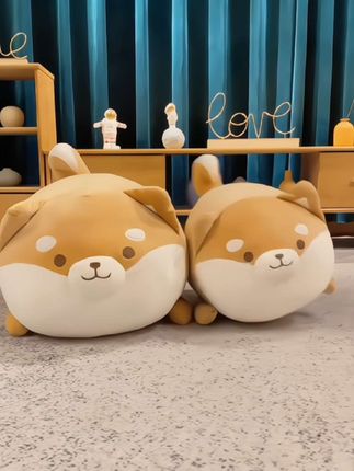 可爱胖柴犬公仔#毛绒玩偶#抱枕#毛绒玩具#玩偶#好物推荐