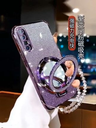 OPPOreno3pro手机壳,曲屏全包oppoPCRM00闪粉软壳,0PP0Reno3por防摔 #手机壳#防摔手机壳#支架手机壳#闪粉#软壳@巨量千川