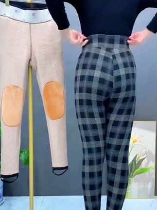 女士加厚加绒高腰#棉裤#保暖裤#好物推荐#超便宜