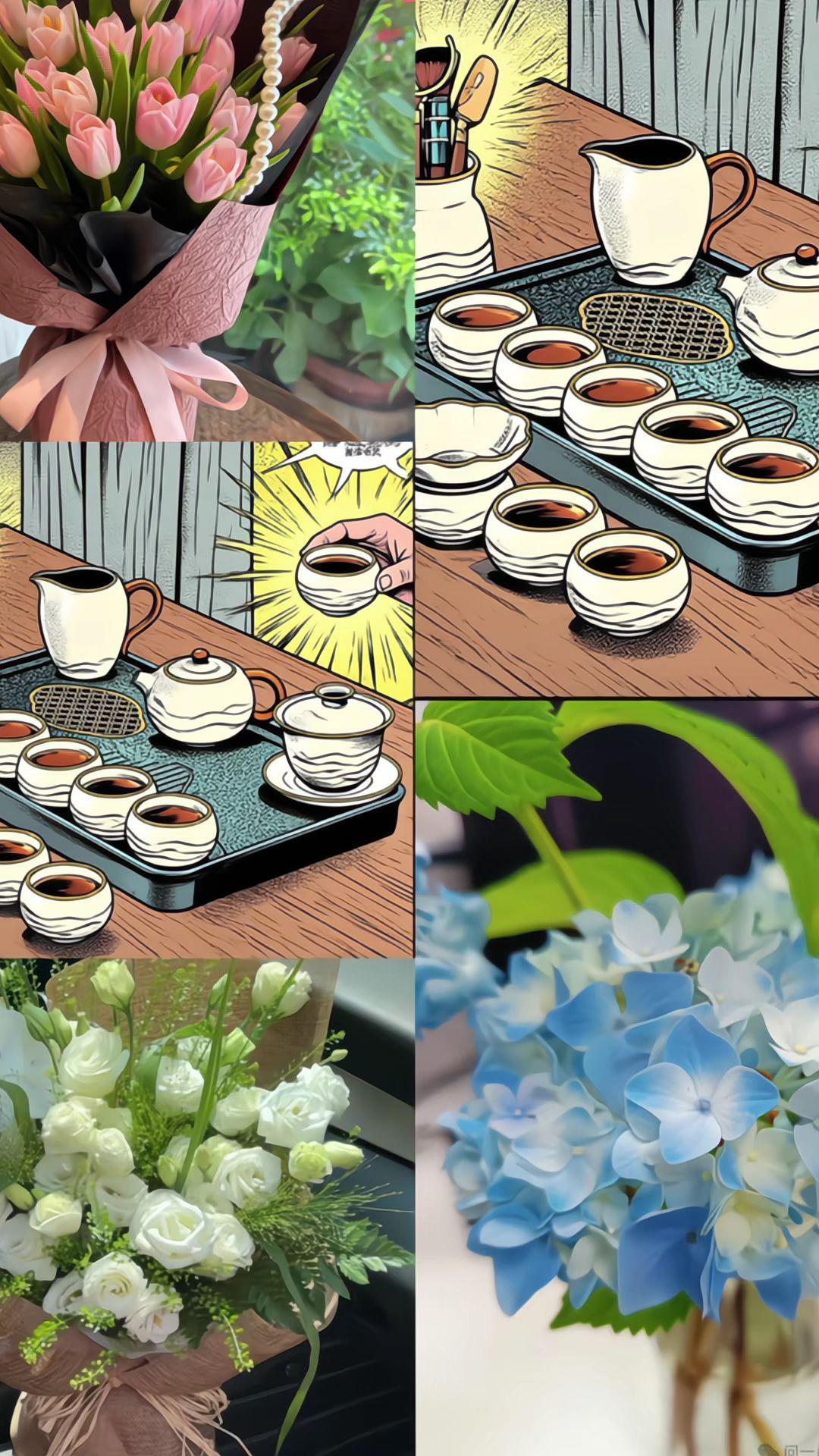这把汝窑西施壶也太有诗意了!喝茶喝出文人范儿#汝窑茶具#茶具套装#唐丰见山西施壶套装#茶具