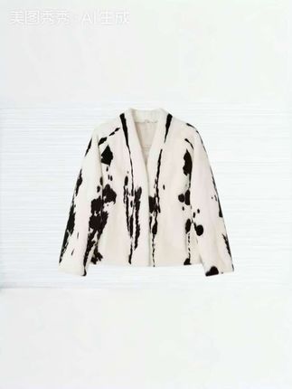 【CHENSMCHEN×JCSO】进口加瓜V领水貂短款皮草外套ZZD217F-070#品质女装#加瓜水貂#水貂皮草外套#高档大气上档次#穿出高级感