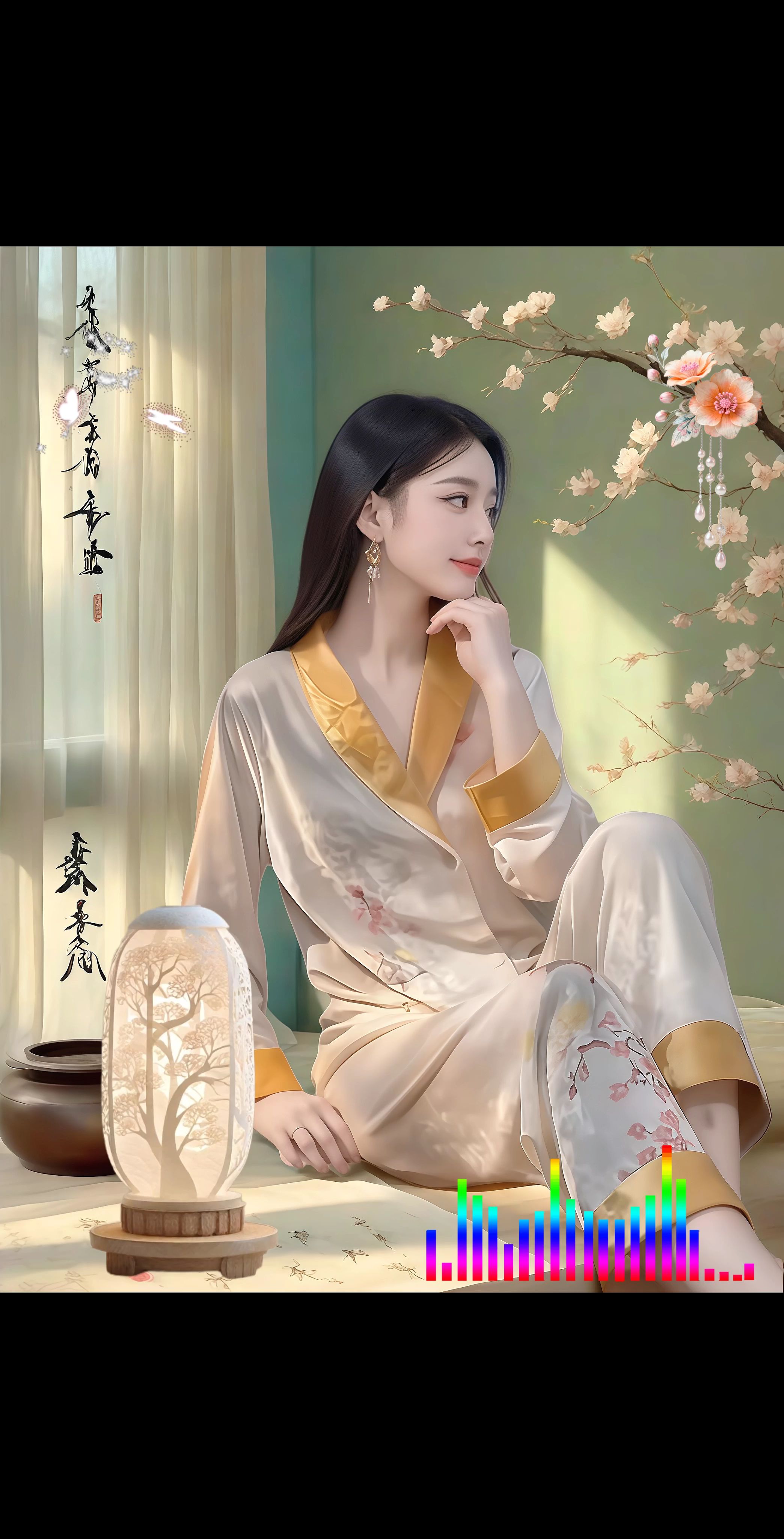 #睡衣家居服 #穿搭 #国风古韵 #面料柔软舒适 #谁穿谁好看