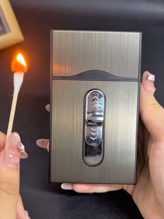 男士必备#烟盒 #打火机 #烟盒打火机 #整包装烟盒