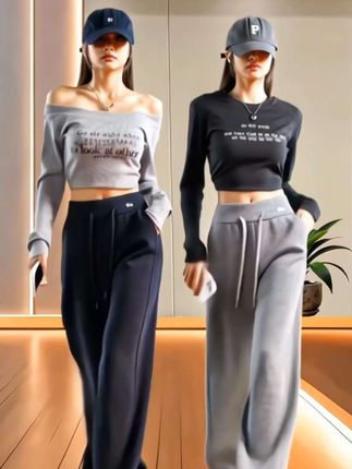 【君君强专属】美式显瘦卫裤2025新款高腰常规小个直筒休闲裤8932#穿搭 #强烈推荐 #上热搜 #百搭裤子 #琥珀系拉抽屉变装 @DOU+小助手