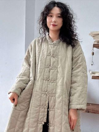 #棉服 #中国风 #文艺范 #禅意穿搭 #中国风女装