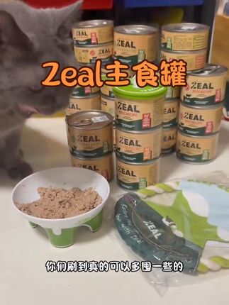 来着新西兰的纯净美食,吃饱又吃好,有吃又有玩#zeal #主食罐 #新手养猫 #新手养狗 #萌宠好物