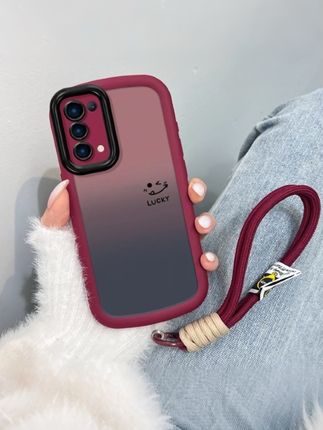 渐变笑脸适用OPPOReno5Pro手机壳新款Reno5保护套5k软硅胶0PP0Ren #数码科技 #快分享给你的好友 #这个手机壳真的长在我心巴上#好物推荐🔥