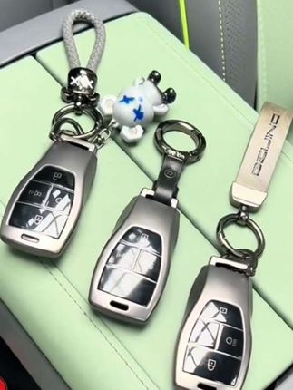 25-26款全新北京BJ40e增程版车用钥匙包汽车钥匙壳盖子个性钥匙套#bj40#40增程#全新40#BJ40增程 #软硅胶钥匙扣