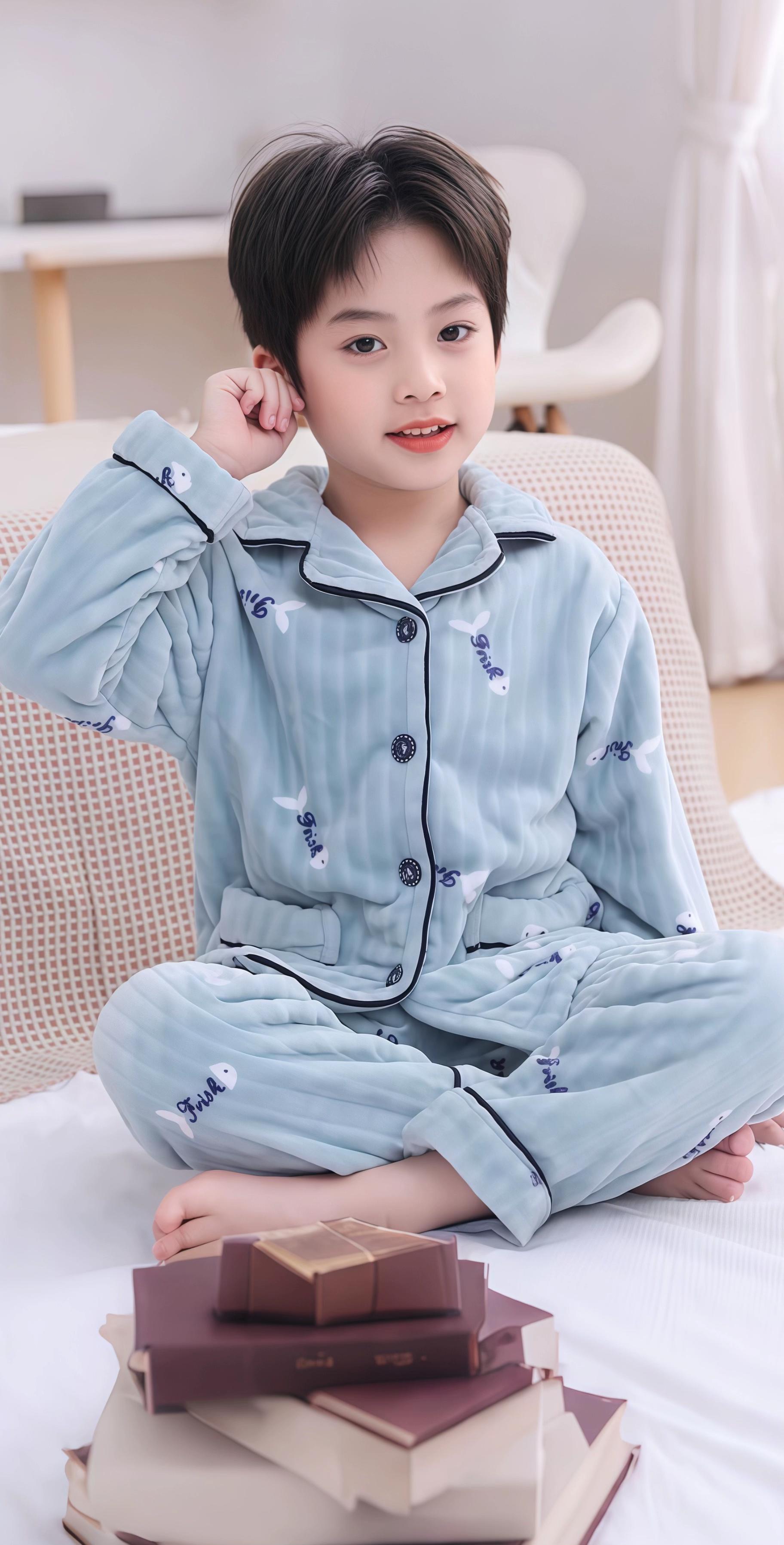 #儿童家居服 #家居服分享 #儿童穿搭分享 #亲子睡衣家居服 #珊瑚绒睡衣