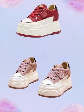 #休闲鞋 #运动鞋 #厚底小白鞋 #百搭女鞋 #时尚美鞋