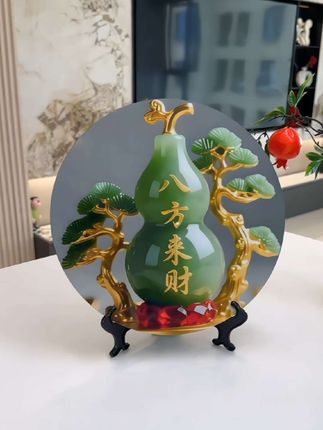 客厅摆件#葫芦摆件#摆件装饰#客厅办公室摆件#玄关酒柜摆件