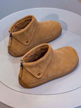 小个子内增高厚底秋冬韩版休闲短靴#时尚短靴 #内增高女靴 #韩版短靴 #小个子女靴