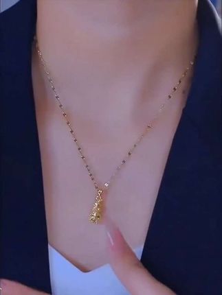 新款小葫芦项链,气质优雅时尚百搭,简约精致复古#时尚饰品 #这个项链我好喜欢 #精美饰品 #首饰分享