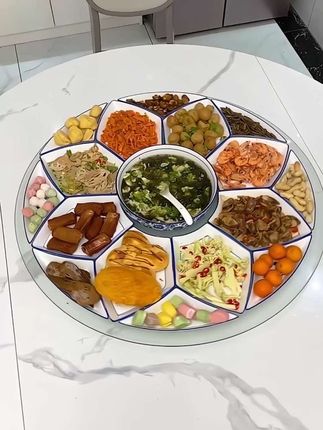 #创作灵感 餐桌转盘钢化玻璃饭店大圆桌玻璃转盘底座圆台面旋转桌面转盘家用 #钢化玻璃转盘 #钢化玻璃餐桌转盘#超实用