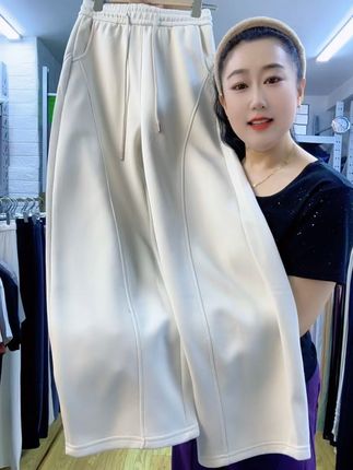 秋款弯刀裤上新#秋上新 #秋款冬搭配#显瘦百搭#源头工厂