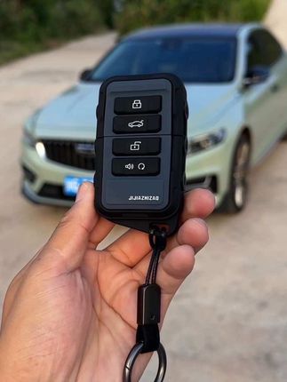 机械感十足的一款钥匙壳!软硅胶材质全包设计,保护钥匙避免磕碰#汽车钥匙套 #硅胶钥匙套 #吉利汽车 #星瑞