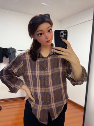 #百搭衬衣 怎么搭都很好看 #秋日穿搭 #半个抖音都是撕漫主角