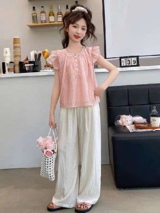 女童连衣裙夏装2025新款洋气儿童裙子夏季童装小女孩条纹公主裙潮#夏季穿搭 #夏日穿搭 #每日分享 #夏款上新 #今日穿搭分享