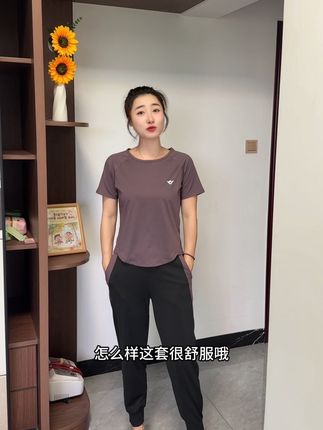 #速干透气套装 #运动穿搭 #健身穿搭 #运动休闲 #运动套装