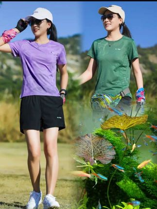 #夏季通勤休闲穿搭#速干衣#短袖t恤#休闲穿搭 #运动穿搭#户外穿搭