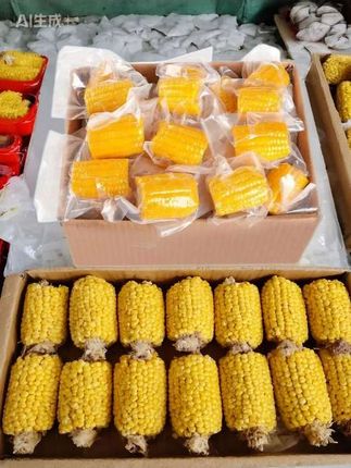 #乌啦啦在成都狂炫十碗蹄花 新鲜速食甜脆嫩熟玉米#优质农产品 #手工美食 #农产品 #玉米