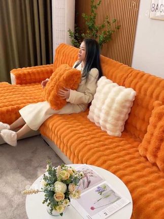 #沙发垫 #毛绒沙发垫 #防滑沙发垫 #客厅搭配 #颜值高