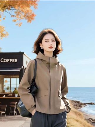 冲锋衣女外套#冲锋衣#外套#春秋外套#春秋女装
