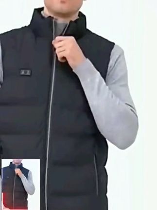 冬季电加热马甲,内搭保暖马甲,再也不怕冷了#冬季必备 #加热服 #加热马甲 #发热马甲