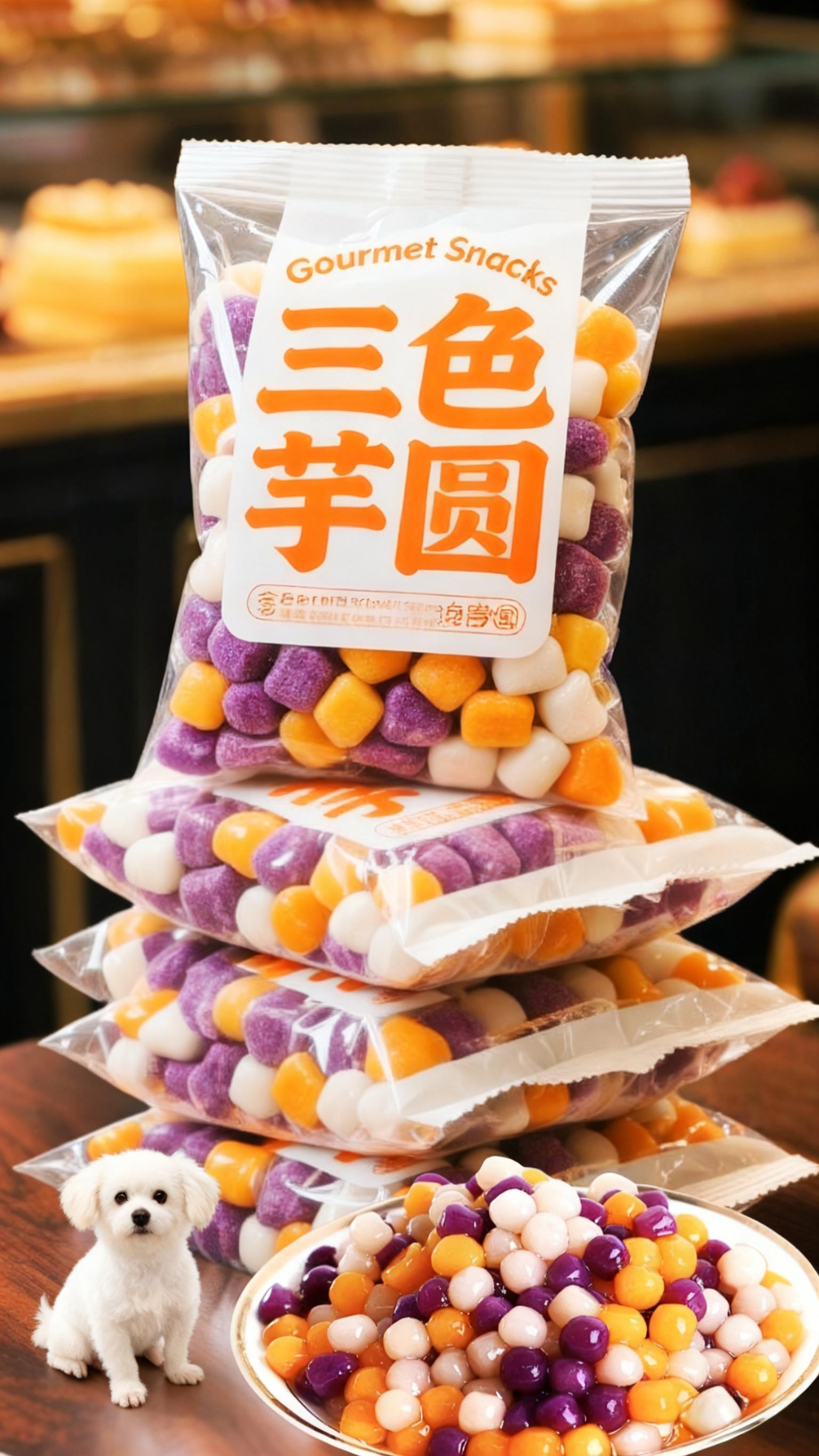 #快来一起尝个鲜 #三色芋圆 #芋圆水果捞 #无限回购的宝藏单品 #粗粮