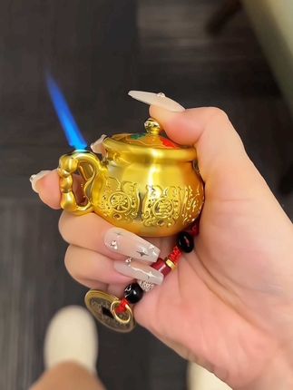 “聚宝盆”金属浮雕高品质旋转#创意打火机#高档大气上档次 #好物推荐🔥 #是时候安排一下了 #送男朋友礼物