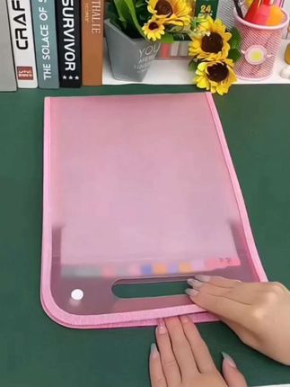 试卷收纳袋#文件夹#科目分类#收纳袋#学生卷子夹#多层加厚耐用@巨量千川