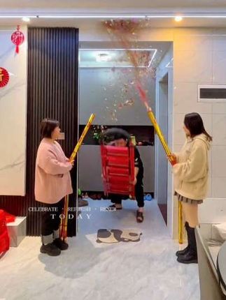 乔迁之喜装饰窗花静电玻璃贴新居福字剪纸新房门贴入宅布置用品#窗花#静电窗花#玻璃贴#福字 #乔迁之喜大吉大利